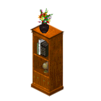 The Sims Goodies Small Amishim Bookcase